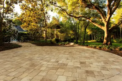 Paved Patios — Landscape Construction project by Fielder & Assoc. Landscape & Specialty Company