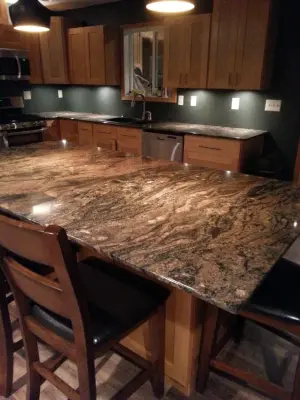 Perham Colorful Granite Countertops by Precision Landscape & Irrigation, LLC