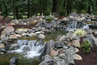 Pleasant Hill Water Feature and Koi Habitat — Landscape Construction project by Graham Landscape And Design