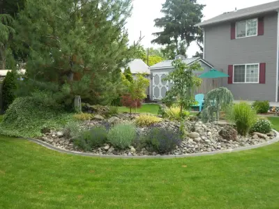 water feature — Landscape Construction project by Lewiston/moscow Landscaping INC.