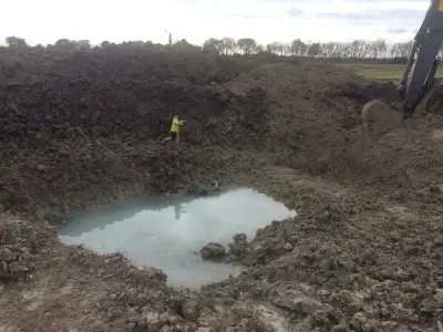 Waterbody — Landscape Construction project by Ron's Land And Lawn