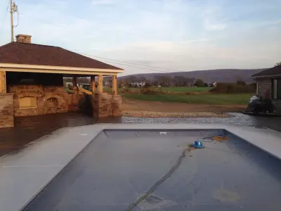 Patio and Pool Renovation — Landscape Construction project by JRS Landscaping LLC