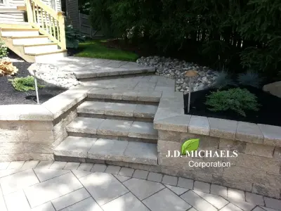 Patio by the Pool — Landscape Construction project by JD Michaels Landscape