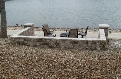 Wall Retention Project — Landscape Construction project by Green Edge Lawn & Landscape LLC