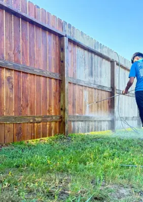 Surface Cleaning Service — Landscape Construction project by Hipolito's Irrigation & Landscaping
