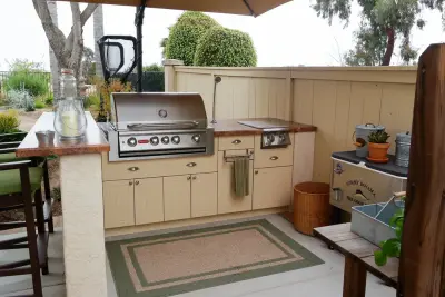 Al fresco Barbecues — Landscape Construction project by Backyard Specialist Inc