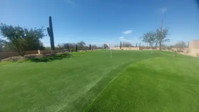 Synthetic Turf Area — Landscape Construction project by AW Turf LLC