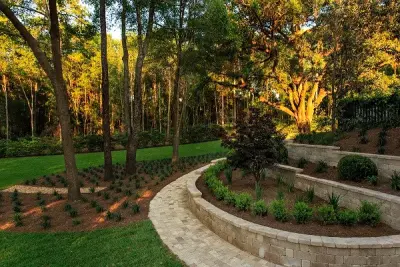Wall Retention Systems — Landscape Construction project by Fielder & Assoc. Landscape & Specialty Company