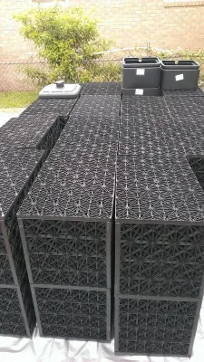 Rainwater Harvesting in New Orleans — Landscape Construction project by Greenman Dan, Inc.