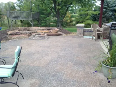 Ron and Michelle — Landscape Construction project by Vision-scapes Inc