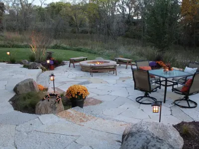 Charming Outdoor Lifestyle — Landscape Construction project by The Bruce Company