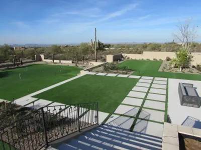 Scottdale Residence — Landscape Construction project by AW Turf LLC