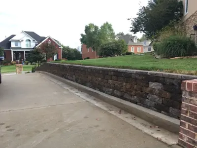 Compact Retaining Structures — Landscape Construction project by Landscape Innovation