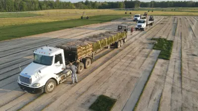 Louisville Ky Sod Sales — Landscape Construction project by Hoosier Turf