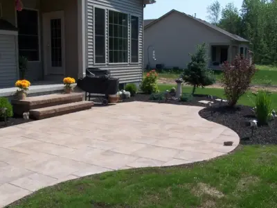Webster Road Project — Landscape Construction project by Town & Country Enterprises Inc