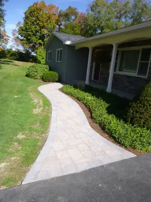 Hardscape and Planting in Sugar Grove PA — Landscape Construction project by Marlinski Landscape & Stone Work