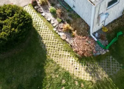 Grass Paving Stones — Landscape Construction project by CHS Superior Landscaping