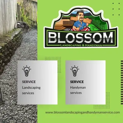 Tailored and Professional Services to Address Your Unique Requirements — Landscape Construction project by Blossom Landscaping & Handyman Service