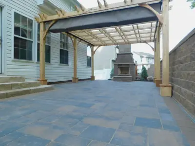 Wexford Hearth and Arbor — Landscape Construction project by Schellhaas Landscape Construction