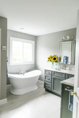 Marriottsville Primary Bathroom — Home Renovation & Remodeling Services project by Cornerstone Remodeling, LLC