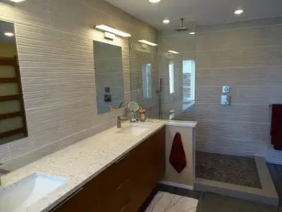 Treasure Island, FL Master Bath Design — Home Renovation & Remodeling Services project by KR Fritz LLC