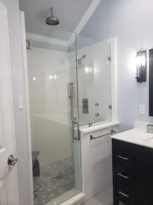 Carrolton Master Bathroom — Home Renovation & Remodeling Services project by Dreams To Reality