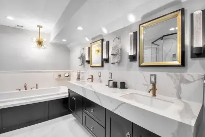 Primary Bathroom — Home Renovation & Remodeling Services project by Heartland Home Improvements