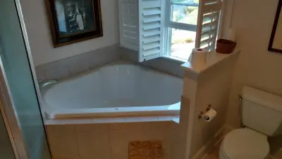 Primary bathroom — Home Renovation & Remodeling Services project by A.M.Carter Construction Inc