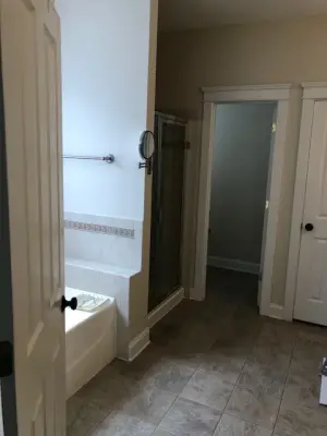 Belmont Master Bathroom — Home Renovation & Remodeling Services project by Carolina Complete Concepts, LLC