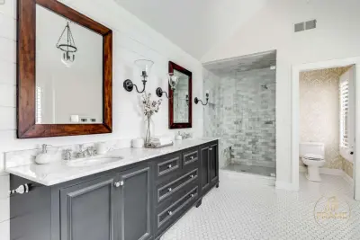 Costa Mesa Master Bath — Home Renovation & Remodeling Services project by Frame Build&Design