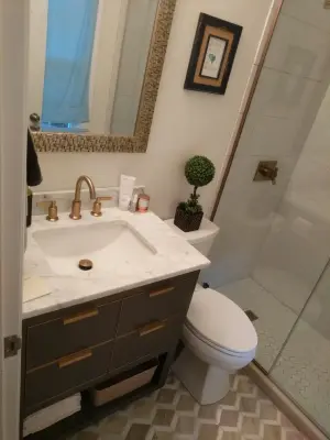 Des Peres Master Bathroom — Home Renovation & Remodeling Services project by MJM Renovation & Exteriors