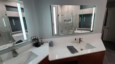 Primary bathroom — Home Renovation & Remodeling Services project by Dove Construction And Home Improvement