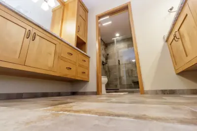North Prairie Bathroom Renovation Project — Home Renovation & Remodeling Services project by Badger Carpentry, Inc.