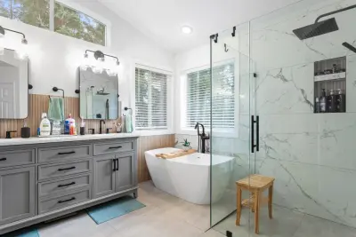 Sammamish, WA Master Bathroom Renovation — Home Renovation & Remodeling Services project by Bezruchuk Inc