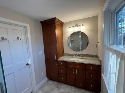 Windham, NH Master Bath Renovation — Home Renovation & Remodeling Services project by Apple Wood Construction, Inc.
