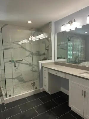 Primary bathroom makeover — Home Renovation & Remodeling Services project by PLF Design & Remodeling