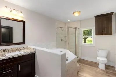 Luxury Bathroom Retreat — Home Renovation & Remodeling Services project by A G Y Enterprises