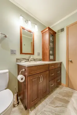 Primary Bathroom — Home Renovation & Remodeling Services project by Aleto Construction Group
