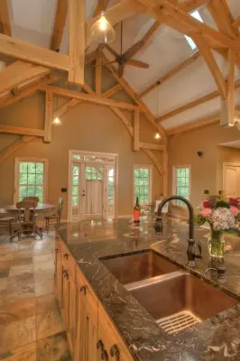 Sturdy Natural Wood Structure — Home Renovation & Remodeling Services project by Shrock Premier Custom Construction