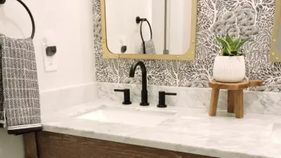 McGaheysville Hall Restroom — Home Renovation & Remodeling Services project by Mint Construction