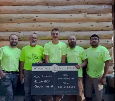 Windy Pine Log Homes LLC - Custom Home Builders in Peshastin, WA