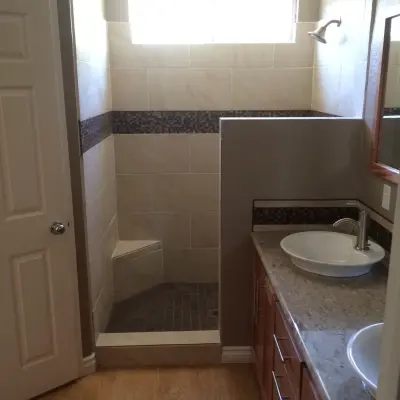 Melowitz Primary Bathroom — Home Renovation & Remodeling Services project by RK Design And Build