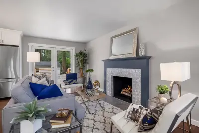 Mid-Century Style — Home Renovation & Remodeling Services project by Blue Water Design Build