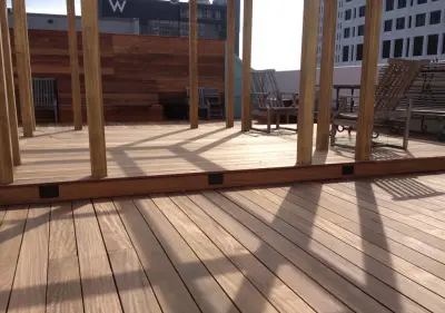 Midtown Rooftop Terrace — Home Renovation & Remodeling Services project by Blue Heron Builders, LLC
