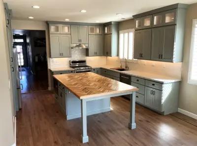 Mike and Jacqueline's Kitchen Transformation — Home Renovation & Remodeling Services project by Bridges Const.