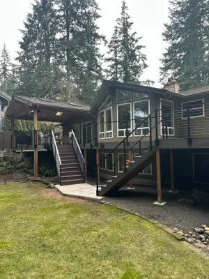 Mill Creek - Patio and Canopy — Home Renovation & Remodeling Services project by Contemporary Quarters