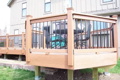 Miller - Evergrain composite decking in Kansas City — Home Renovation & Remodeling Services project by All Weather Decks