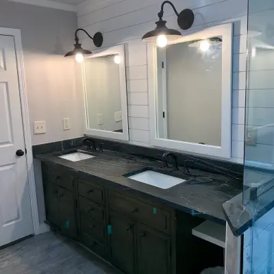 Mims primary bathroom — Home Renovation & Remodeling Services project by Mullins Remodeling