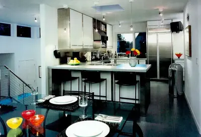 Modern Kitchen in Minneapolis — Home Renovation & Remodeling Services project by Zinran Construction Services Inc.