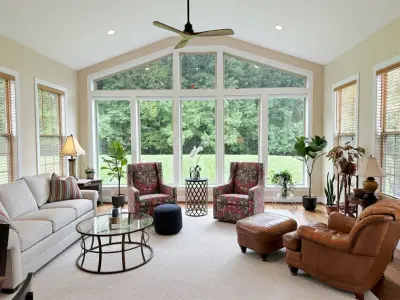 Sunroom Expansion in Mint Hill — Home Renovation & Remodeling Services project by Guthmann Construction